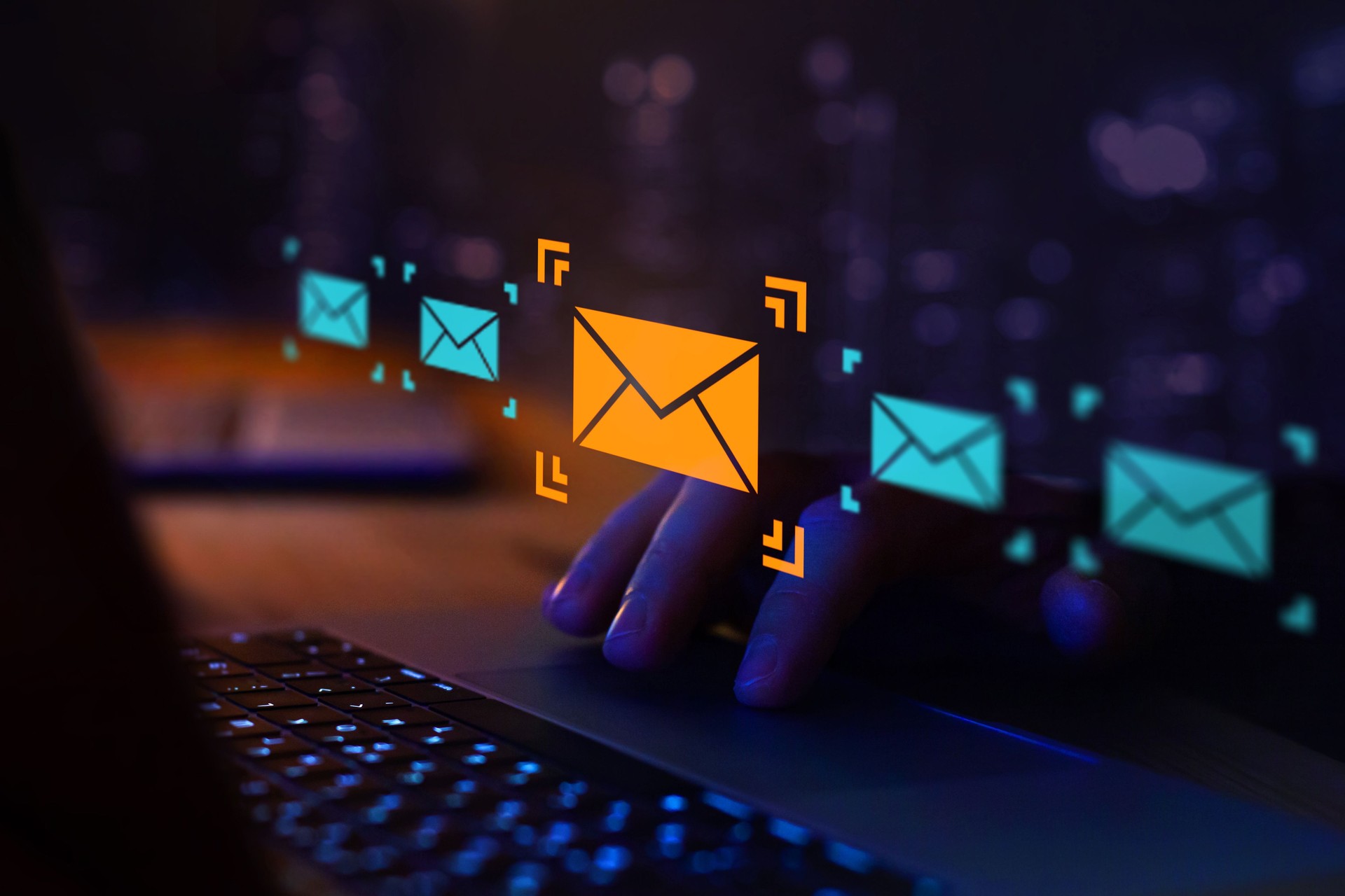 email marketing, online communication and personalized advertisement, newsletter